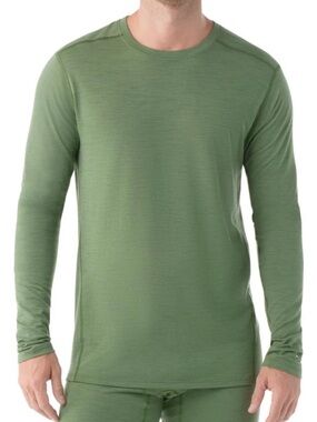 New SMARTWOOL Classic All-Season Merino Base Layer Long Sleeve Crew T-Shirt sz S